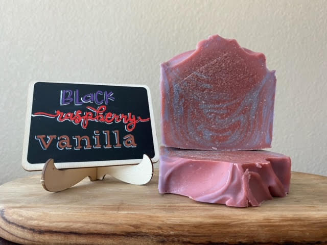 Black Raspberry Vanilla Goat Milk Soap