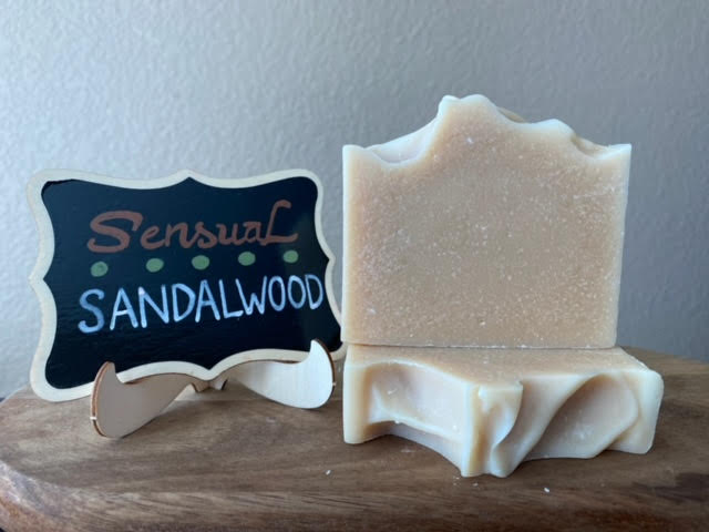 Sensual Sandalwood Goat Milk Soap